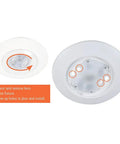 6 Inch Recessed LED Disc Ceiling And Wall Light Surface Mount Warm White 3000K install instructions