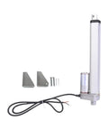 Built Tough 12V DC Electric Linear Actuator With Eight Inch Stroke And Three Hundred Newton Load Racing At One Point Two Inches Per Second For Knockout Ip45 Aluminum Automation Performance with hardware components