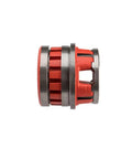 Ridgid 37535 Hand Threader Die Head for Model 12R in red and steel for one inch pipe, heavy duty threading tool.