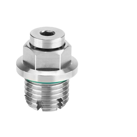 Fix Damaged Oil Drain Plug Fast With This Oversize Stainless Steel Piggyback Self-Tapping Kit M20×1.5 For Your Car Or Truck Engine Oil Pan Repair Job, stainless repair plug