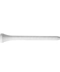 Custom Wooden Golf Tees Pack, Personalized Tees Printed With Your Name Or Text Logo, Bulk 100 To 1000 Pieces view of single tee