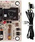 Upgraded Heat Pump Defrost Control Circuit Board With Sensor Kit OEM Quality Replacement Includes Wiring Instructions And Hardware For Easy Plug And Play Install On Most HVAC Systems showing circuit board and wiring kit