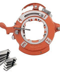 Heavy Duty Pipe Threading Dies Set For 1 To 2 Inch NPT Pipes, Alloy Dies Compatible With RIDGID Universal Die Heads