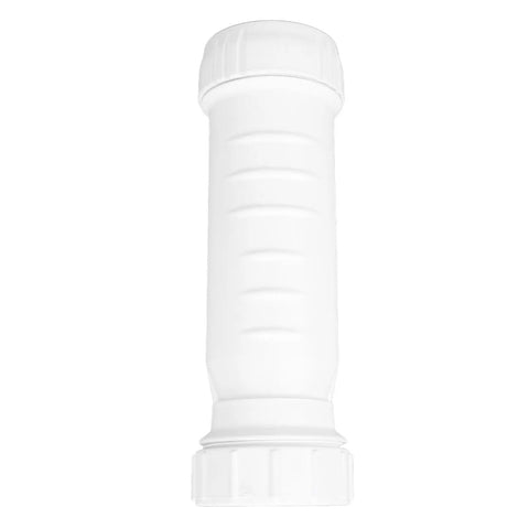 Skip The Nightmare Of Clogged Drains With This Heavy Duty RV Anti Overflow Valve That Locks Down Sewage Backups And Keeps Your Camper Rig Spotless On The Road. White PVC valve with textured grip for reliable drainage control.
