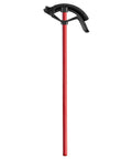 Heavy Duty 3/4 Inch Conduit Bender For Emt Imc And Rigid Pipe with a black handle and red pole, designed for manual bending.