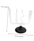 Physics Lab Equipment Mechanics Teaching Kit for Magnetic Science Experiments with glass tubes on a black base