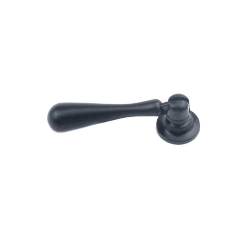 Black Tear Drop Cabinet Pulls 2.56 Inches Drawer Knobs Pack Of 4 With Screws Modern Elegant Zinc Alloy Hardware