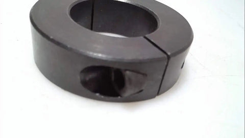 Dead Set Tough Two Piece Metric Clamp Collar For 30mm Shafts built from cold rolled steel, showing dual jaw grip and precision design.