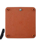 Anjali Fantastique Deluxe vegetable cutter back view, orange square base with black blade