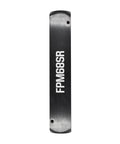 Aluminum Rectangle Pneumatic Manifold With Two Inlets And Five Outlets, Black Anodized Finish, front view with visible model number.