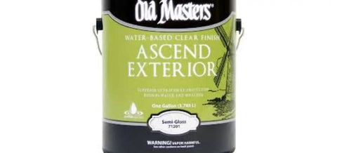 Ascend Water Based UV Protective Finish No Mess Cleanup Easy To Apply Soap And Water Clean Up Top Notch Sun Protection 1 Gallon