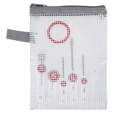 7 Piece Sewing Machine Maintenance Tool Kit With Needle Inserter, Angled Lint Brush, Threader And 3 Screwdrivers in storage pouch