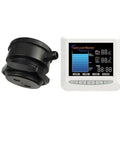 Wireless Ultrasonic Level Monitor With LCD Display, real-time remote tank level check, sensor and display, 10cm to 2.5m range