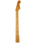 Classic Series 50s Strat Soft V Neck Maple Guitar Neck For Stratocaster Style Builds 1 Piece Maple Construction Vintage V Profile Feels Like Early Tele Inspired Slender Thumb Friendly Neck Shred Ready For Smooth Riffs., maple Strat-style guitar neck, front view