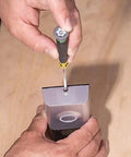 Using a Tiny 8 Piece Mini Precision Screwdriver Set For Electronics And Terminal Blocks With Cushion Grip Handles to fix electronics.