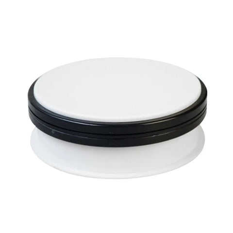 Sparkling 360 Rotating Turntable Display Stand For Jewelry Watches And Digital Products Mirror Base Electric Spin Platform