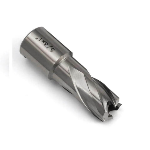 Oscarbide 5/8x1 inch annular cutter with 3/4 inch Weldon shank for magnetic drill press, 1 piece