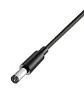Close-up of 9V 2A Power Adapter That Works With Max Trainer M3 M5 M6 M7 M8 HVT Elliptical And Horizon Fitness Cardio Machines, 5.5x2.1mm plug