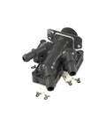 Washer Valve Inlet Assembly Fits 5221ER1003M Replacement Part With Easy Install DIY Friendly OEM Quality Durable Valve Inlet For Quick Laundry Room Fix And Reliable Performance. Black plastic washer valve inlet assembly with mounting bracket and hose ports