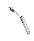 Heavy Duty Hydraulic Adjustable Door Hinge With Silent Operation For Interior And Exterior Doors Built To Last, Smooth Close, Easy Install, Tough As Nails Hardware For High Traffic Entryways silver metal hinge with arm