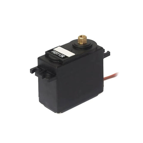 Heavy Duty Digital RC Servo Motor With Metal Gears Packing Sick 13 Kilogram Torque And 360 Continuous Rotation Featuring Rock Solid Encoder Feedback For Smooth Reliable Operation In DIY Robotic Car Projects