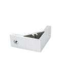 Aluminum 3030 inside corner bracket gusset triangle for extrusion profiles, 6.5mm slot, easy install T slot connector, DIY builds.