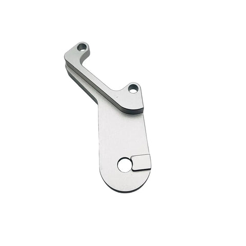 CNC Machined Aluminum Bike Disc Brake Adapter For Front And Rear Mounts, Anti Corrosion Finish, Lightweight Bracket