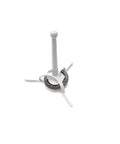 Milk Frother Replacement Part for EMF2.W Fully Automatic Cold and Hot Foam Maker, white plastic and metal whisk
