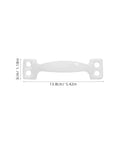 Vintage Iron Porch Door Handle And Cabinet Pull With Screws For Dresser Drawers And Doors Easy To Install Industrial Style