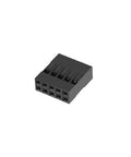 SM Housing Connector 2x5P 2.54mm Pitch Female Crimp Pins Adapter 200pcs; Durable black plastic housing for PCBs