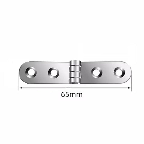 65mm foldable flap hinge, part of 20 Pack 180 Degree Foldable Flap Hinges With Screw On Mounts For Sewing Machine Cabinets, Doors, And Furniture Hardware