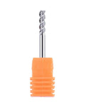 One Eighth Inch Aluminum End Mills Three Flute Flat Top Cnc Spiral Router Bits Upcut For Aluminum And Non Ferrous Metals Beefy