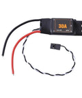 Close-up of 30A Opto ESC from Beefed-Up 360KV And 750KV Brushless Motors Pack With 4-Piece 30A Opto ESCs For 2-4S Drones