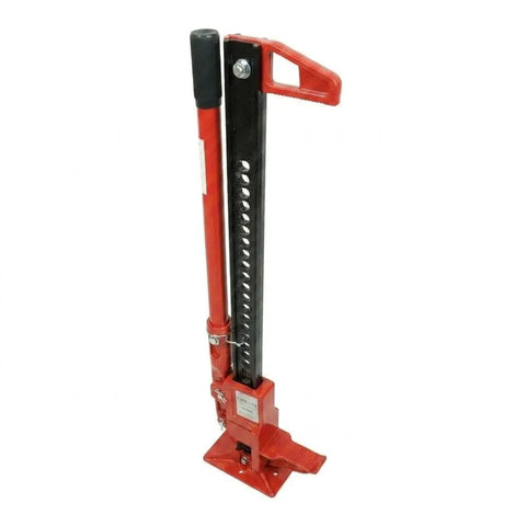 Beefy 3 Ton High Lift Farm Jack With 33 Inch Ratcheting Lift For Off Road And Farm Workhorse Handles Tractor Truck SUV ATV UTV