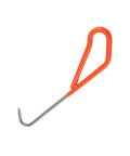 Dope Root Hook Tool for Bonsai Care and Soil Loosening, 8.5 Inch Metal Gardening Tool for Gentle Root Stretcher and Easy Repotting of Potted Plants, Built Tough for Bonsai Enthusiasts, orange metal root hook