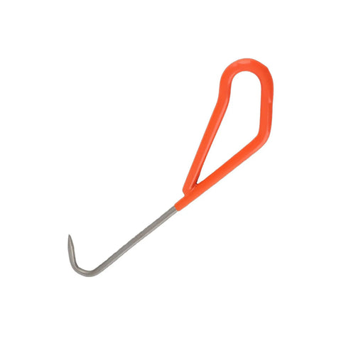Dope Root Hook Tool for Bonsai Care and Soil Loosening, 8.5 Inch Metal Gardening Tool for Gentle Root Stretcher and Easy Repotting of Potted Plants, Built Tough for Bonsai Enthusiasts, orange metal root hook
