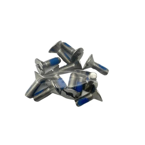 Premium Grade 12 Pack Carbon Fiber Propeller Screw Set For Agriculture Drone Replacement with blue thread locking.