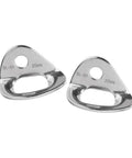 Bolt Hanger Plate Anchor System With 10 Mm Attachment Eye For Two Carabiners Rock Solid Stainless Steel Permanent Anchor Point 25KN Breaking Strength
