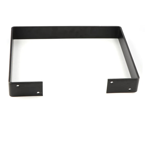 14 Inch U Shaped Solid Steel Table Legs 2 Pack Built Tough Black For Coffee Tables TV Stands Benches Desks And Furniture Makeovers Easy DIY Upgrade To Add Sturdiness And Modern Style displayed against white background.