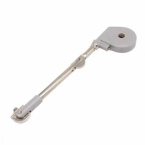 Folding Cabinet Hinges With 105 Degree Opening, No Slam Quiet Soft Close For Toy Box Drawer And Wardrobe, silver hinge