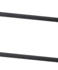 Stainless Steel Gate Hook and Eye Latch for Cabinet Door Window Shed Barn, set of two, durable black finish, ideal for securing doors.