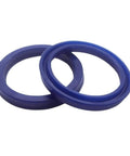 Tough Polyurethane Oil Seals 2 Pack For Piston Rods With Great Abrasion Resistance And Fast Elastic Recovery To Stop Leaks And Keep Machines Smooth So You Crush It And Win Every Time Trusting This Bad Boy You Bought, blue rings