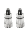 Premium Needle Bearings 3mm By 5mm By 7mm Fit Btech Dual Gear BMG Extruder Kit Set Specs To Keep Your 3D Printer Spinning Smooth Without Fail And Stop Skipping Issues While Under Heavy Filament Loads On Your Sweet Project Rig. two metal needle bearings for BMG extruder