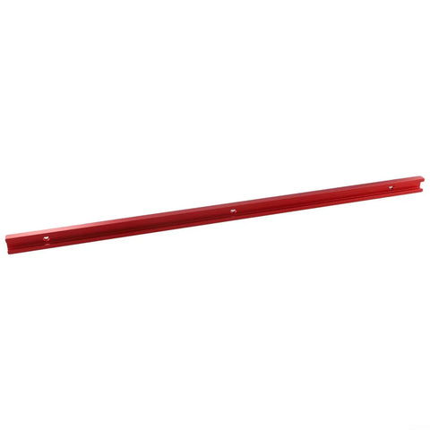 Pro Grade Sturdy Aluminum T Track T Slot Miter Jig For Woodworking Router Table With 300 To 600 Millimeter Length Options And Red Finish