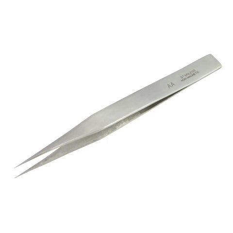 Fine tip tweezers from the All In One Jewelry Soldering Kit With Silver Solder Wire And Essential Tools For Crafting, Torch, Flux, Pickle.