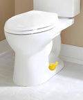 Super Clean White Bird Design Toilet Bolt Caps With Elegant Porcelain Screw Covers To Conceal Ugly Hardware And Level Up Your Bathroom Setup Effortlessly Inside This Solid Four Pack Collection on a toilet.