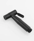 Stainless Steel Kitchen Sink Side Sprayer Set With Pull Out Hose And Holder, Black Finish, One Touch Lever, Spray Head Close-Up