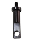 Impression Cylinder Rod Replacement For XL105 Offset Printing Press, Beefed Up Heavy Duty Black Spare Part For Precision Printing, Easy Install, Durable Construction, Ideal For Routine Maintenance And Repairs. black metal rod with threaded end and hole