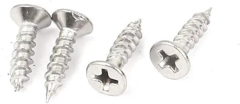 WUUWCHODC Gate Latch Cabin Hook with Rotating Window and Mounting Screws, stainless steel mounting screws for installation.