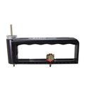 Go-To Adjustable Hole Cutter 2 To 12 Inch with built-in inch and centimeter scale for sheet metal cuts, 24 gauge steel and 26 gauge stainless